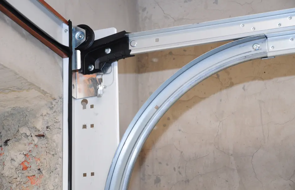 Garage door spring fixing