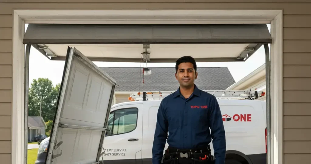 Monroe Garage Door Off Track Repairs