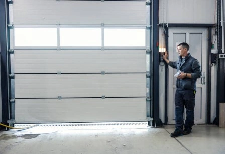 garage door repair completed