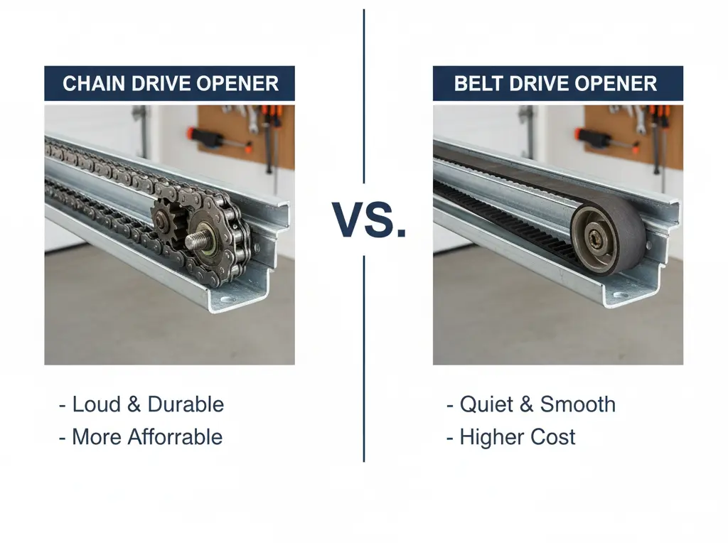Chain Drive and Belt Drive Openers