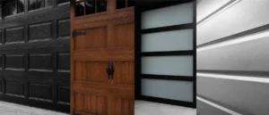 Modern garage door design options showcase