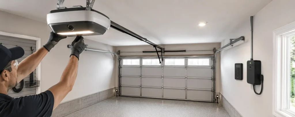 Smart Garage Door Opener Intallation